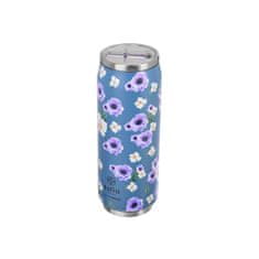 ESTIA HOME ART Estia Garden Blue izolirana putna boca s izljevom za piće, 500 ml, plava