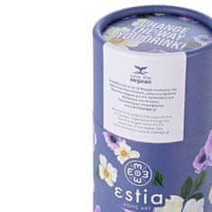 ESTIA HOME ART Estia Garden Blue izolirana putna boca s izljevom za piće, 500 ml, plava