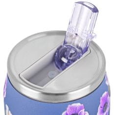 ESTIA HOME ART Estia Garden Blue izolirana putna boca s izljevom za piće, 500 ml, plava