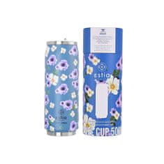ESTIA HOME ART Estia Garden Blue izolirana putna boca s izljevom za piće, 500 ml, plava