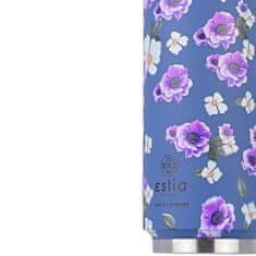 ESTIA HOME ART Estia Garden Blue izolirana putna boca s izljevom za piće, 500 ml, plava