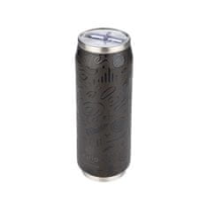 ESTIA HOME ART Estia Noir Echo izolirana putna boca s izljevom za piće, 500 ml, crna