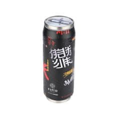 ESTIA HOME ART Estia Tokyo Underground izolirana putna boca s izljevom za piće, 500 ml, crna