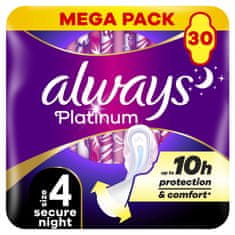 Platinum Secure Night higijenski ulošci, 30 komada