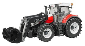 Bruder traktor s prednjim utovarivačem (03181)