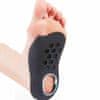 Netscroll Ortopedski ulošci za obuću za ravna/ploska stopala, 4D tehnologija potpore, unisex ulošci za udobnost i stabilnost, potpora stopalnom luku, protiv bolova u stopalima, InsolesFlat, 35/39