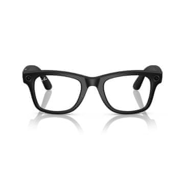 Ray-Ban Meta Wayfarer Black Matte – zelene Transitions leče