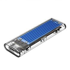 Orico TCM2-C3 vanjski box za M.2 NVME USB-C, plava