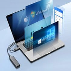 Orico AM2C3-G2 vanjski box za M.2 NVMe SSD USB-C 3.2, siva