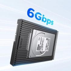Orico D2SS-6G adapter HDD/SSD 2.5'' / 3.5'', crno