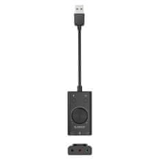 Orico SC2 vanjska USB zvučna kartica, crna