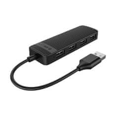 Orico FL02 HUB adapter USB - 4x USB 2.0, crno