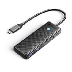 Orico PAPW2AC-C3 HUB adapter USB-C - 2x USB 3.0 / 2x USB-C 3.0, crno