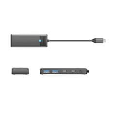 Orico PAPW2AC-C3 HUB adapter USB-C - 2x USB 3.0 / 2x USB-C 3.0, crno