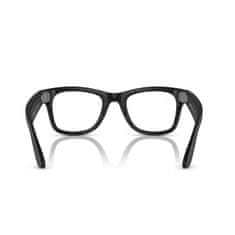 Ray-Ban Meta Wayfarer Black Matte – zelene Transitions leče
