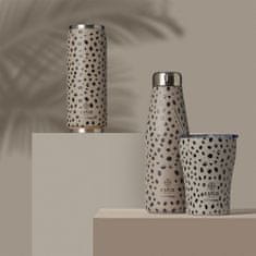 ESTIA HOME ART Putna termo boca s leopard taupe uzorkom, 500 ml