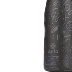 ESTIA HOME ART Noir Echo izolirana putna boca, 500 ml