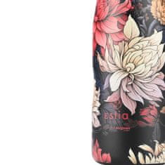 ESTIA HOME ART Izolirana putna boca Midnight Blossom, 500 ml