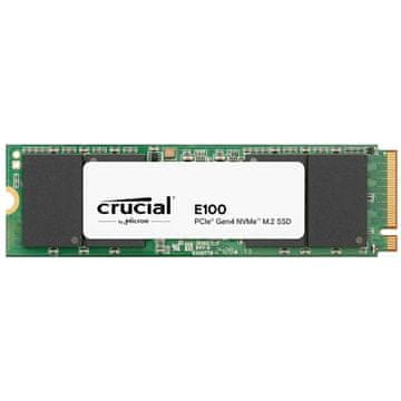 Crucial E100 SSD pogon, Gen4 NVMe, PCIe 4.0, M.2, 1 TB (CT1000E100SSD8)