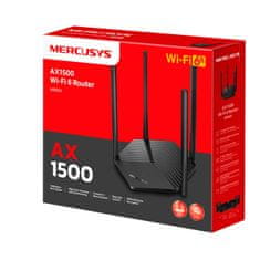 Mercusys MR60X bežični ruter, Wi-Fi 6, AX1500
