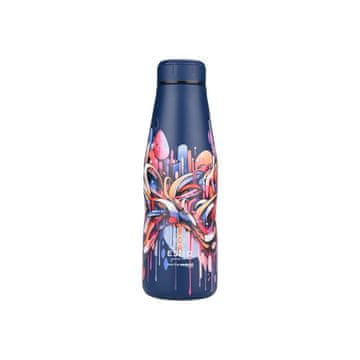 ESTIA HOME ART Vibrant Vortex izolirana putna boca, 500 ml