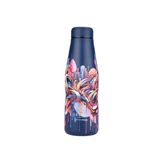 ESTIA HOME ART Vibrant Vortex izolirana putna boca, 500 ml