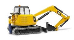 Bruder Mini bager Cat + radnik (02466)