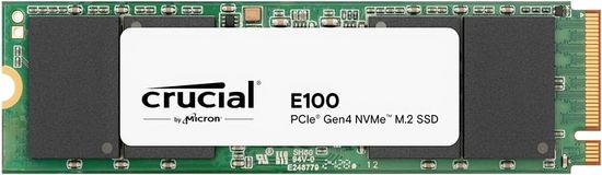 Crucial E100 SSD pogon, Gen4 NVMe, PCIe 4.0, M.2, 480 GB (CT480E100SSD8)