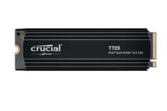 Crucial T705 SSD s hladnjakom, Gen4 NVMe, PCIe 4.0, M.2, 1 TB (CT1000T705SSD5)