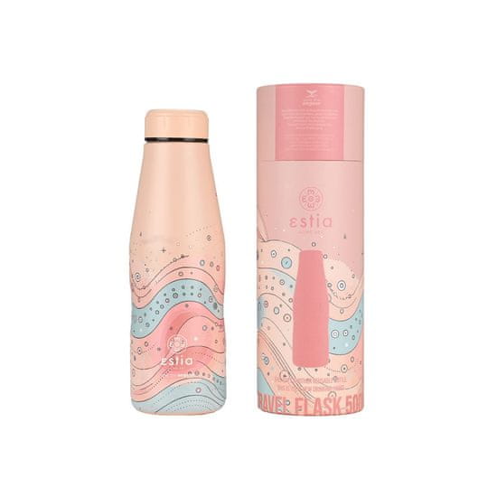 ESTIA HOME ART Whimsy Wonders izolirana putna boca, 500 ml