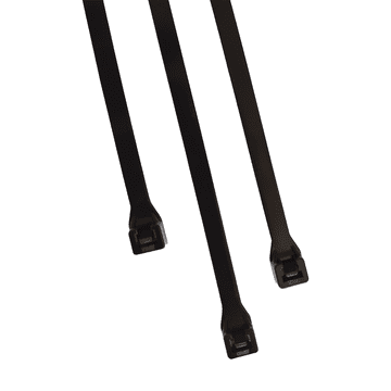 Kabelske vezice 3,6x280 mm crne - 100 kom