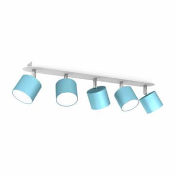Stropna lampa Dixie 5xGX53 Plavo/Bijela