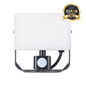 LED reflektor 30W PIR 3000lm 5000K