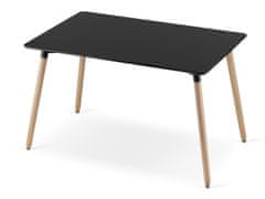 BE Adria stol 120cm x 80cm - crni