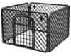 BE Ograda za pse 90x90x60cm crna