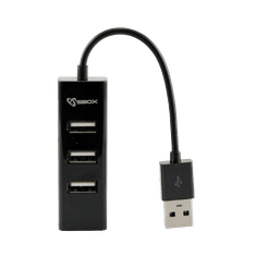 S-box USB razdjelnik H-204 crni