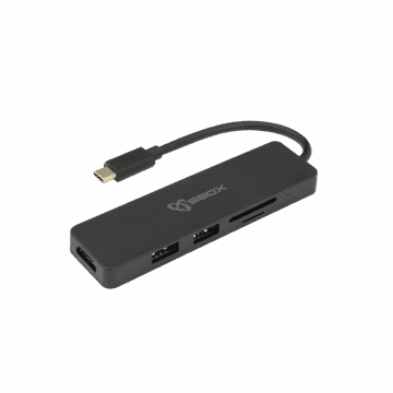 S-box Adapter USB Type-C -> HDMI/USB-3.0/SD+TF - 5u1