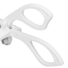 FRILLA® Grijaći uvijač za trepavice, USB punjivi električni uvijač, dugotrajan efekt bez oštećenja | GLAMCURLI, bijela