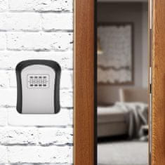 HOME & MARKER® Sigurna ključavnica s 4-mjestnim kodom, vodootporna i za vanjsku montažu | LOCKLA