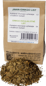 JUKL  Ginko biloba list 50 g