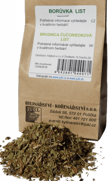 JUKL Jukl Borovnica list 50 g