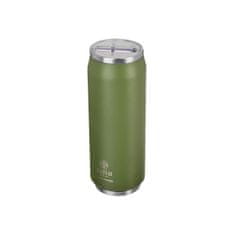 ESTIA HOME ART Forest Spirit izolirana putna šalica s izljevom za piće, 500 ml, zelena