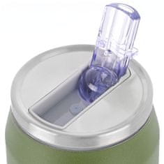 ESTIA HOME ART Forest Spirit izolirana putna šalica s izljevom za piće, 500 ml, zelena