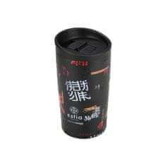 ESTIA HOME ART Tokyo Underground izolirana putna boca s grlićem za piće, 350 ml, crna