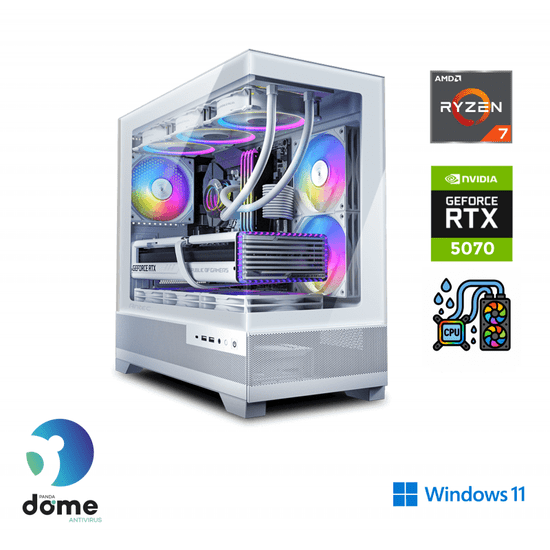 Anni Gamer Extreme stolno računalo, R7-5700X3D, 32B, SSD2TB, RTX5070, W11H