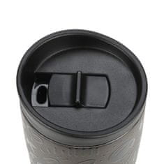 ESTIA HOME ART Noir Echo izolirana putna boca, 350 ml, crna