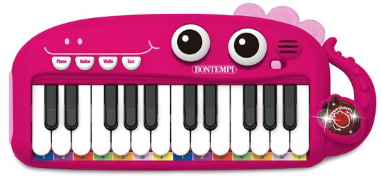 Bontempi elektronička klavijatura s 24 tipke, ružičasta (122437)