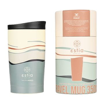 ESTIA HOME ART Ecozen Horizon izolirana putna boca, 350 ml