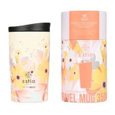 ESTIA HOME ART Spring Sonata termo boca za putovanja, 350 ml, žuta