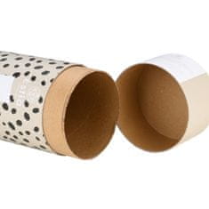ESTIA HOME ART Leopard Taupe izolirana putna boca, 350 ml, žuta